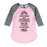 Sisters Different Flowers - Youth & Toddler Girls Raglan