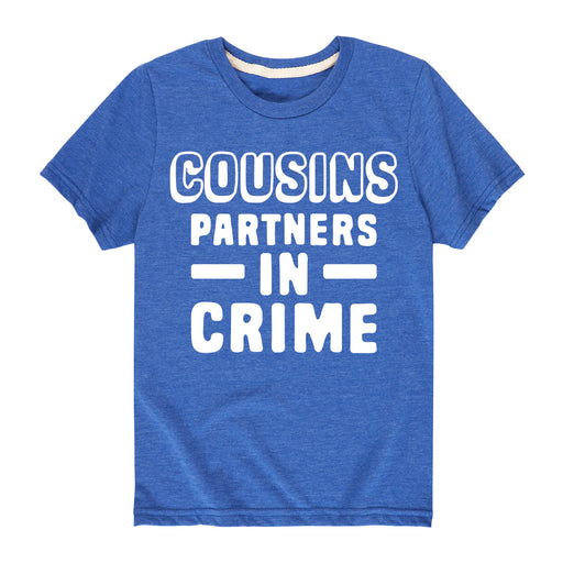 Cousins Partners In Crime - Youth & Toddler Short Sleeve T-Shirt