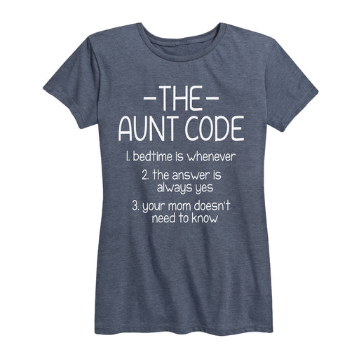 The Aunt Code - Women's Short Sleeve T-Shirt