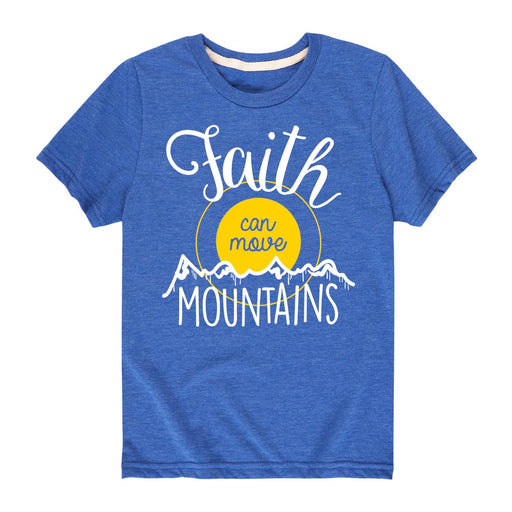 Faith Can Move Mountains - Youth & Toddler Short Sleeve T-Shirt