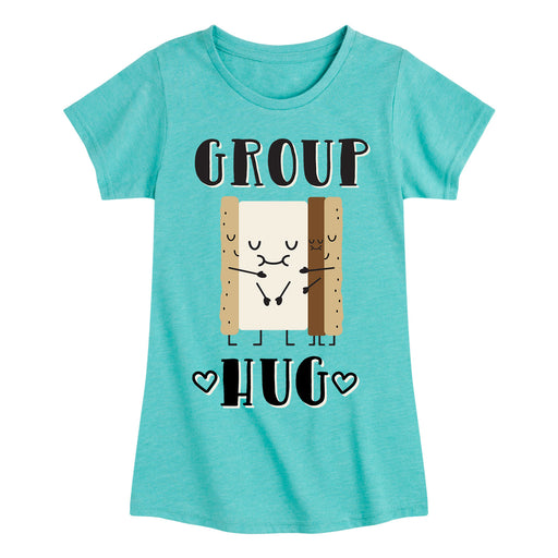 Group Hug S'mores - Youth & Toddler Girls Short Sleeve T-Shirt