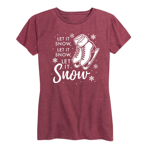 Let It Snow Let It Snow - Women's Short Sleeve T-Shirt