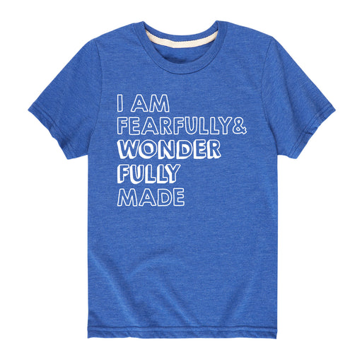 Fearfully Wonderfully Made - Youth & Toddler Short Sleeve T-Shirt