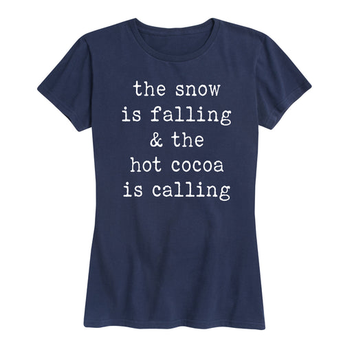 The Snow Is Falling - Women's Short Sleeve T-Shirt