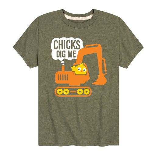 Chicks Dig Me - Youth & Toddler Short Sleeve T-Shirt