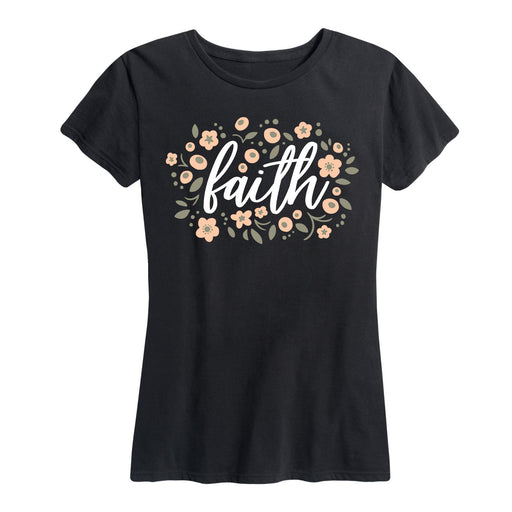 Faith Floral - Women's Short Sleeve T-Shirt