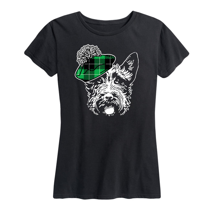 Plaid Dog - Women's Short Sleeve T-Shirt