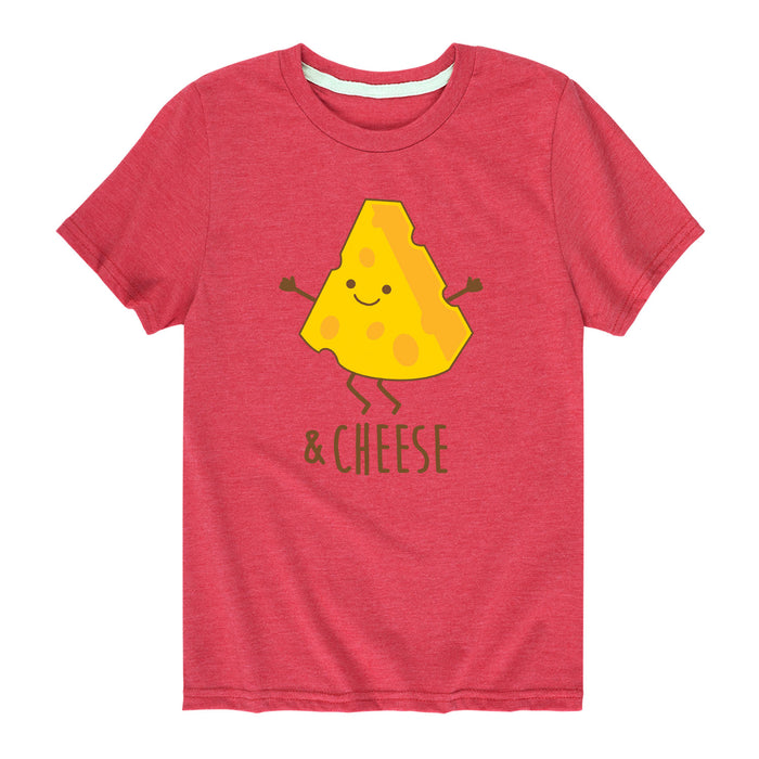 Mac And Cheese, Cheese - Youth & Toddler Short Sleeve T-Shirt