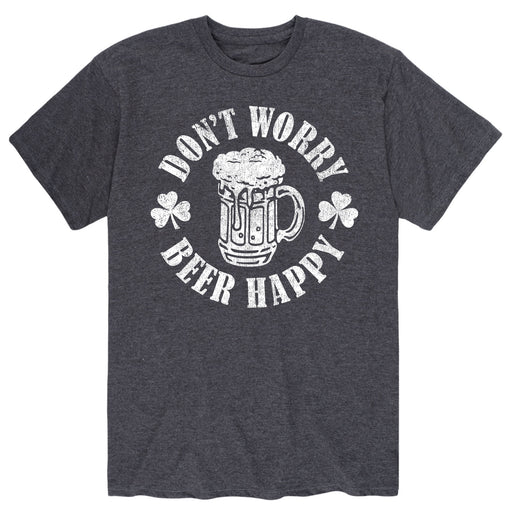 Dont Worry Beer Happy - Men's Short Sleeve T-Shirt