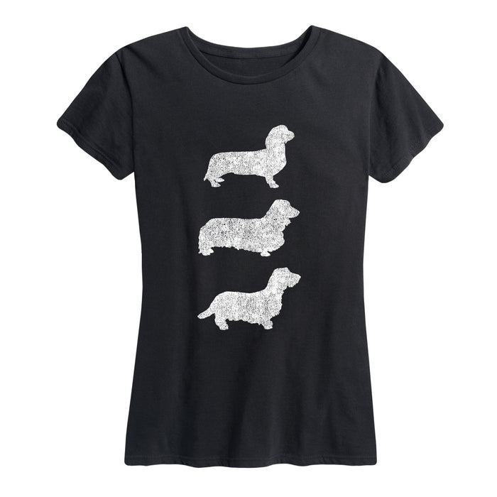 Dachshunds - Women's Short Sleeve T-Shirt