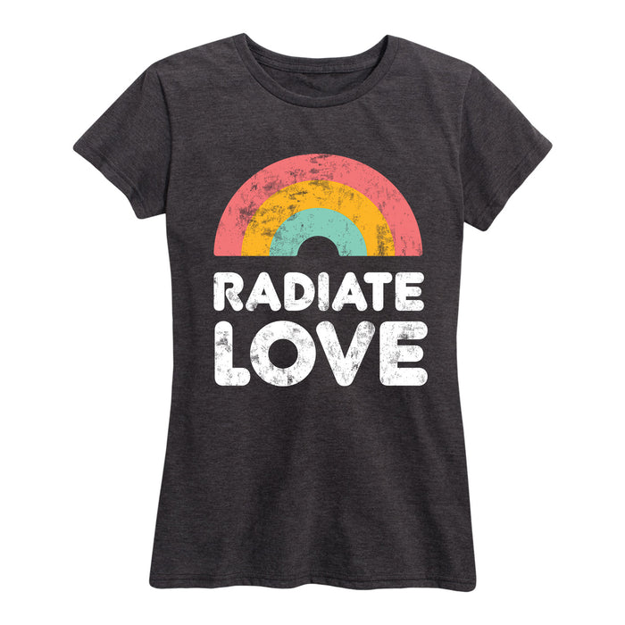 Radiate Love - Women's Short Sleeve T-Shirt