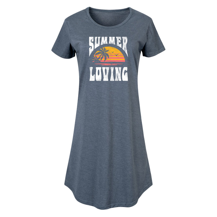 Summer Loving - Women's Short Sleeve Dress