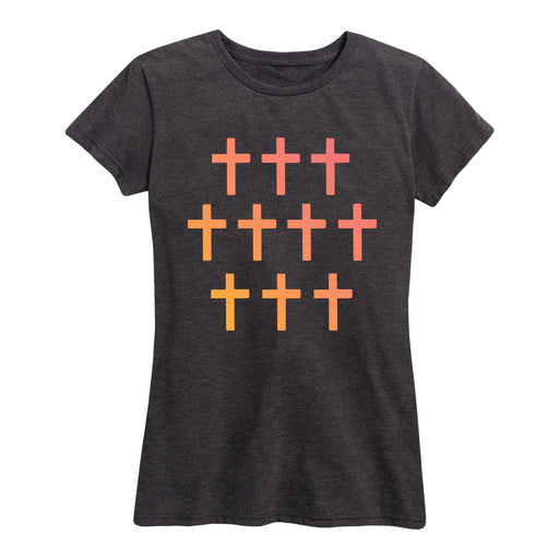 Cross Grid - Women's Short Sleeve T-Shirt