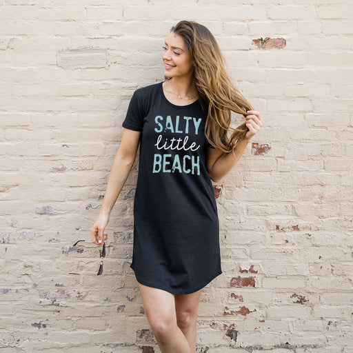 Salty Little Beach - Women's Short Sleeve Dress