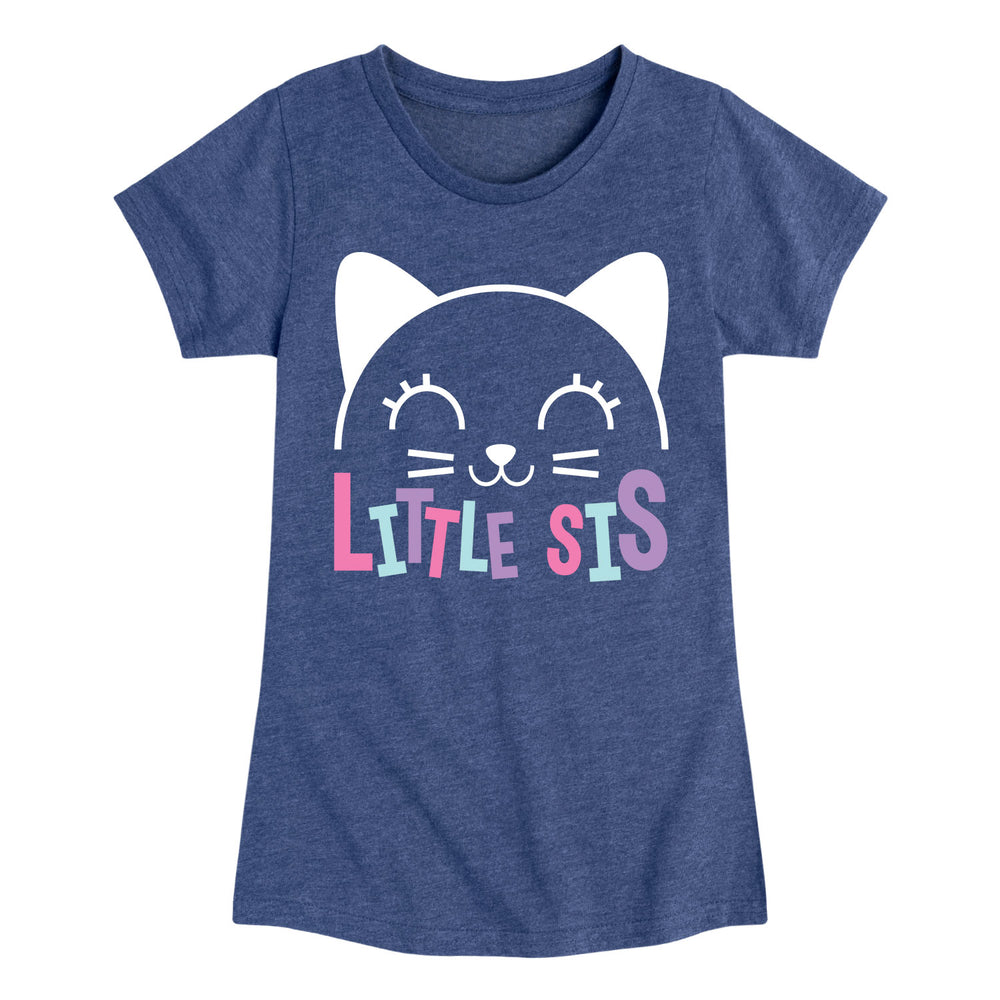 Cat Sis Little - Youth & Toddler Girls Short Sleeve T-Shirt