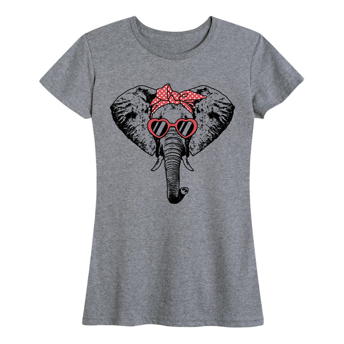 Elephant Bandana - Women's Short Sleeve T-Shirt