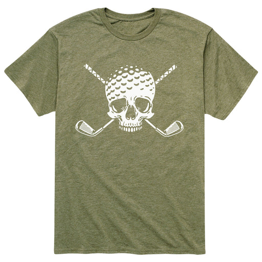Golf Ball Skull - Men's Short Sleeve T-Shirt