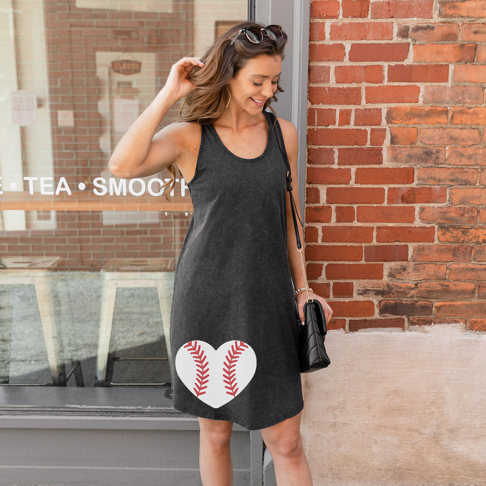 Baseball Heart - Women's Shift Dress