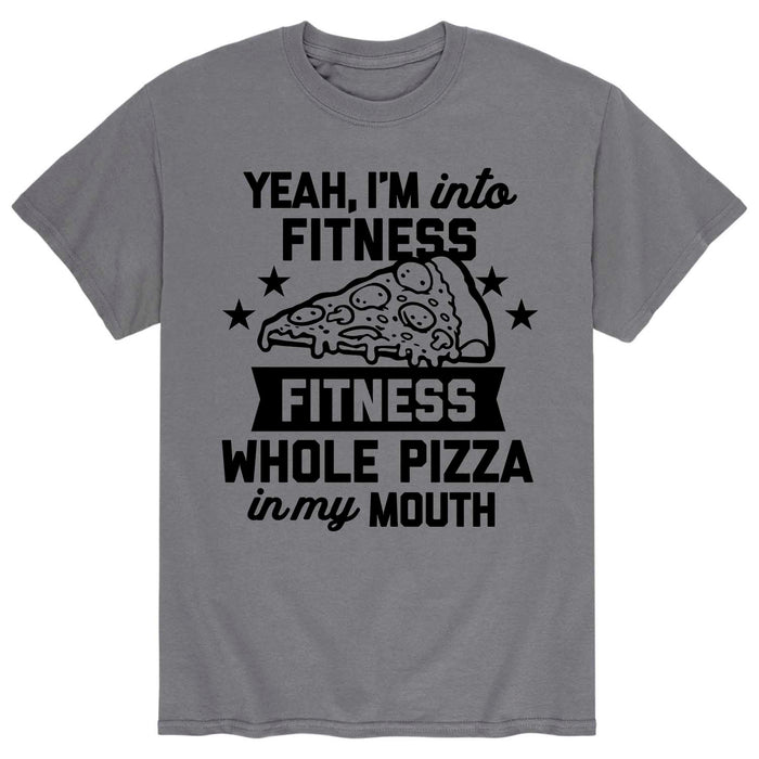I'm Into Fitness Pizza - Men's Short Sleeve T-Shirt