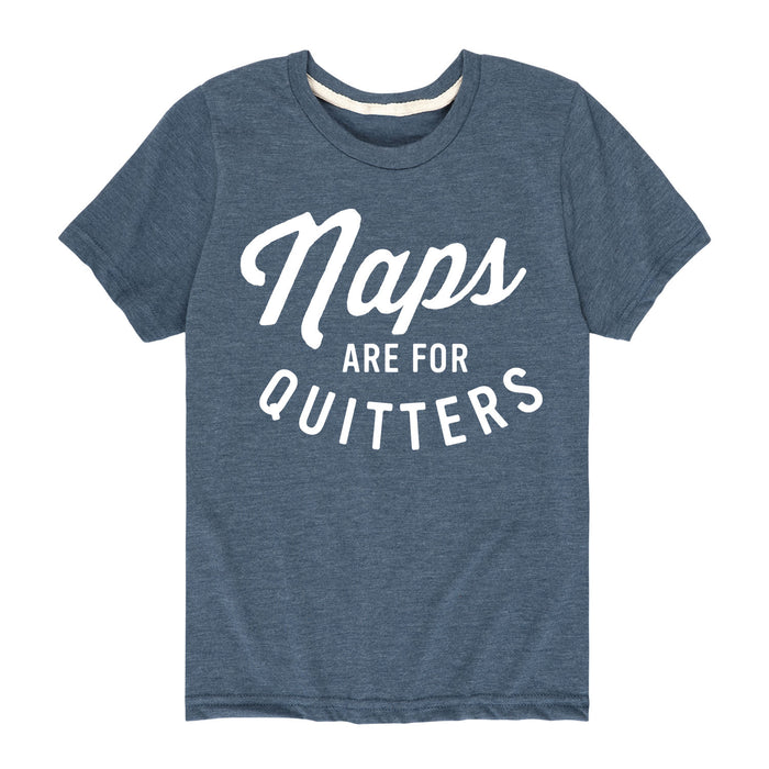 Naps For Quitters - Youth & Toddler Short Sleeve T-Shirt