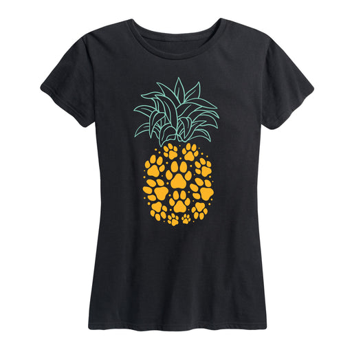 Pawprint Pineapple - Women's Short Sleeve T-Shirt