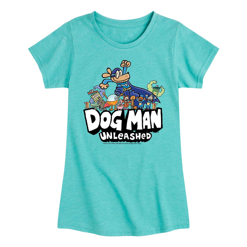 Dog Man Everyone - Youth & Toddler Girls Short Sleeve T-Shirt
