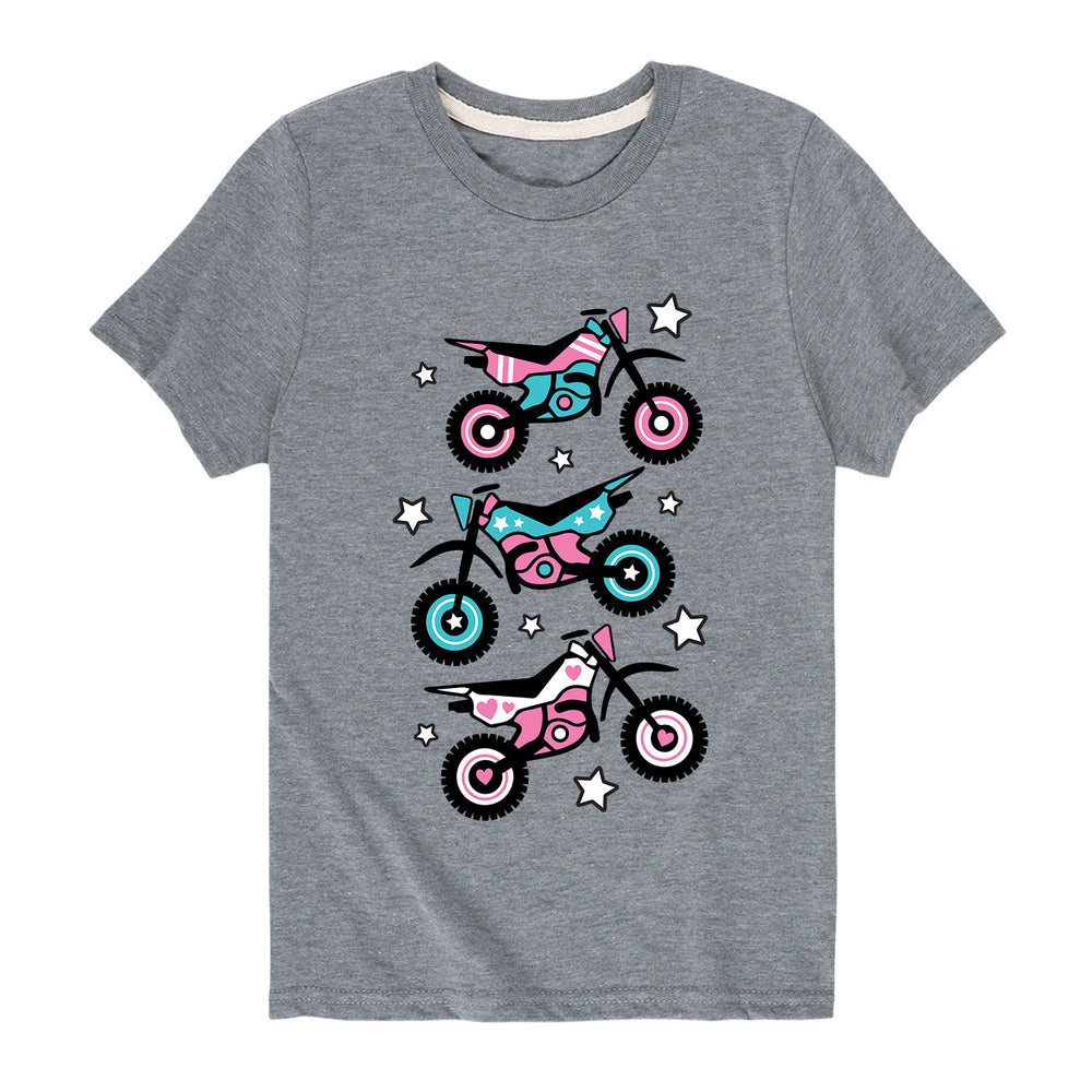 Dirt Bikes - Youth & Toddler Short Sleeve T-Shirt