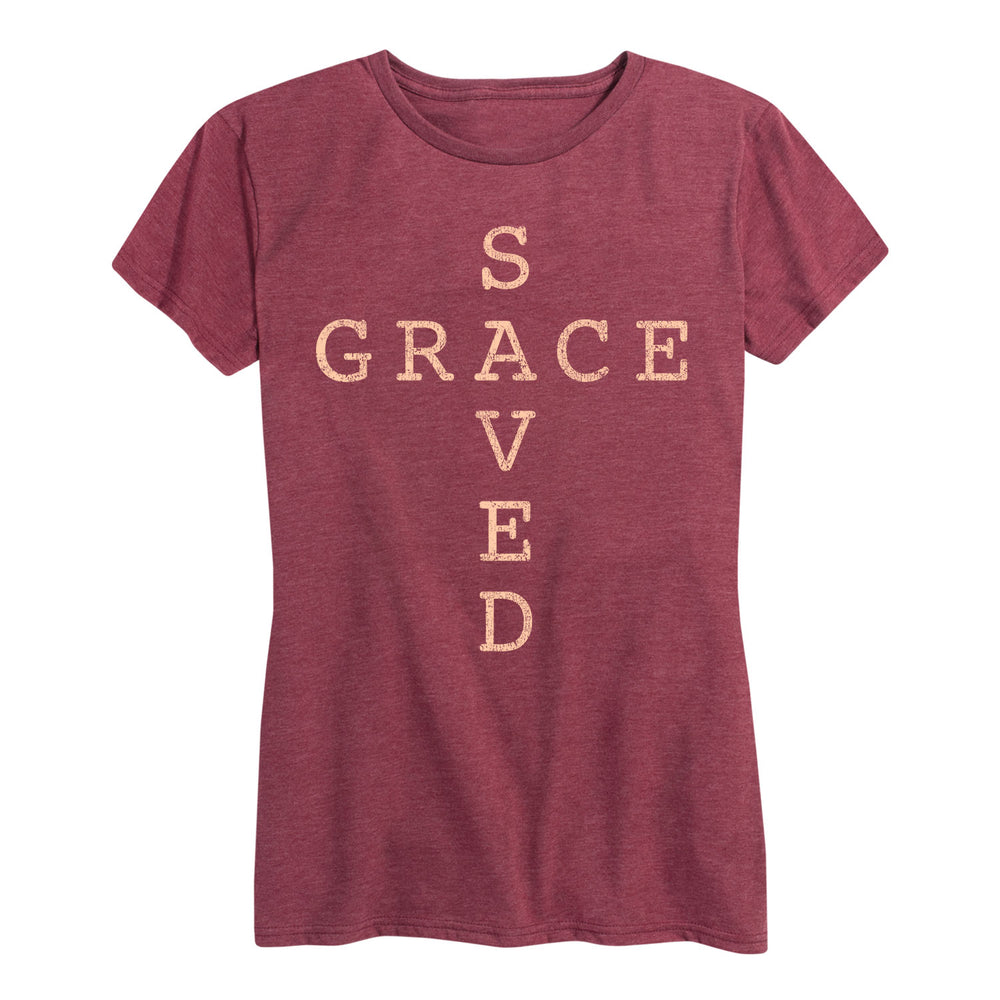 Saved Grace Cross - Women's Short Sleeve T-Shirt