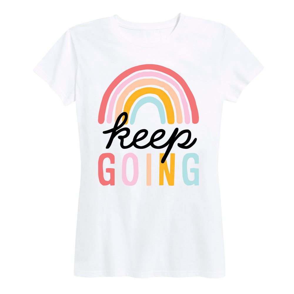 Keep Going Rainbow - Women's Short Sleeve T-Shirt