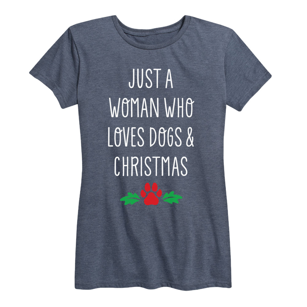 Dogs And Christmas - Women's Short Sleeve T-Shirt
