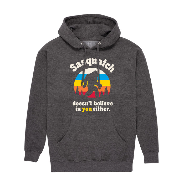 Sasquatch Doesn't Believe You Either - Men's Hoodie