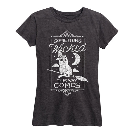 Something Wicked Cat - Women's Short Sleeve T-Shirt