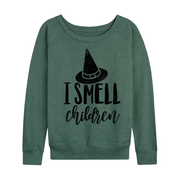 I Smell Children - Women's Lightweight French Terry Pullover