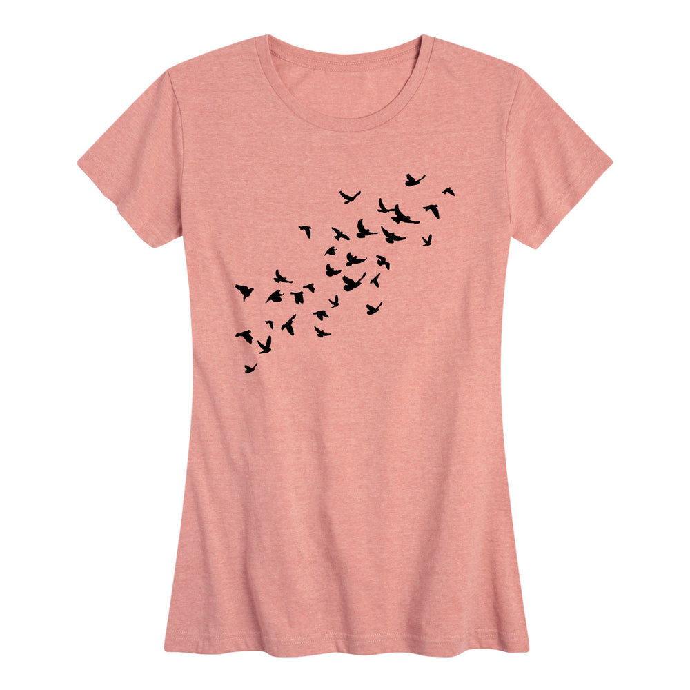 Birds Flying - Women's Short Sleeve T-Shirt