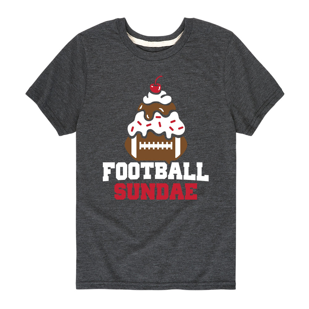 Football Sundae - Youth & Toddler Short Sleeve T-Shirt