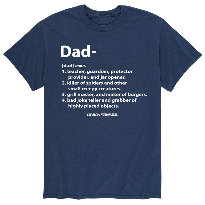 Dad Definition - Men's Short Sleeve T-Shirt