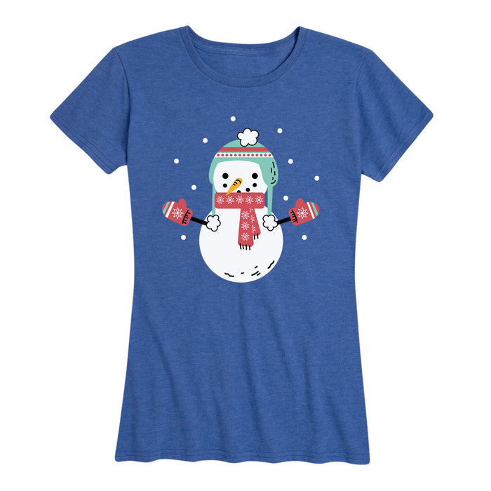 Scandinavian Snowman - Women's Short Sleeve T-Shirt