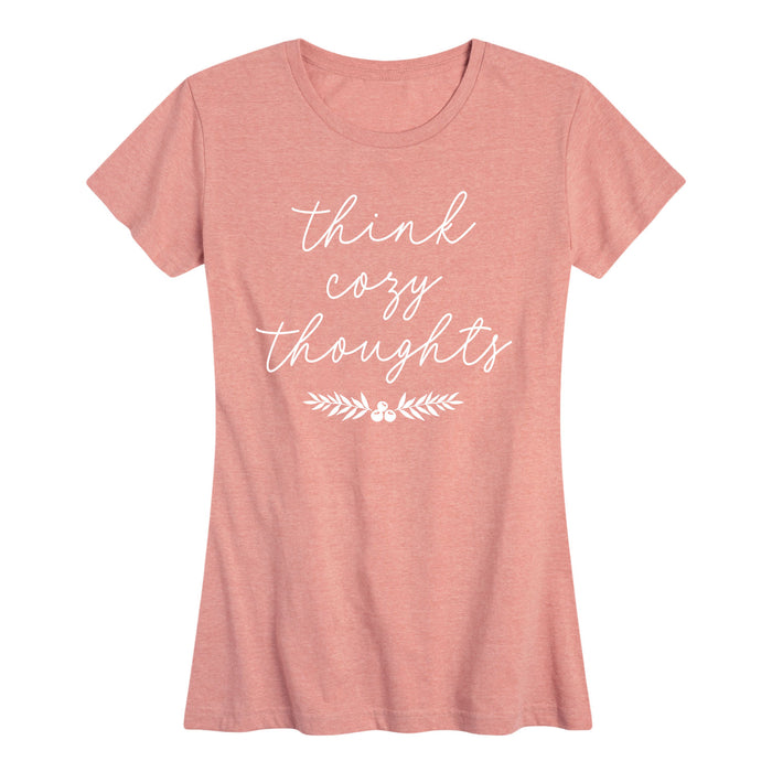 Think Cozy Thoughts - Women's Short Sleeve T-Shirt