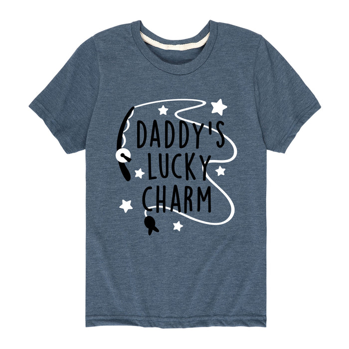 Daddy's Lucky Charm - Youth Short Sleeve T-Shirt