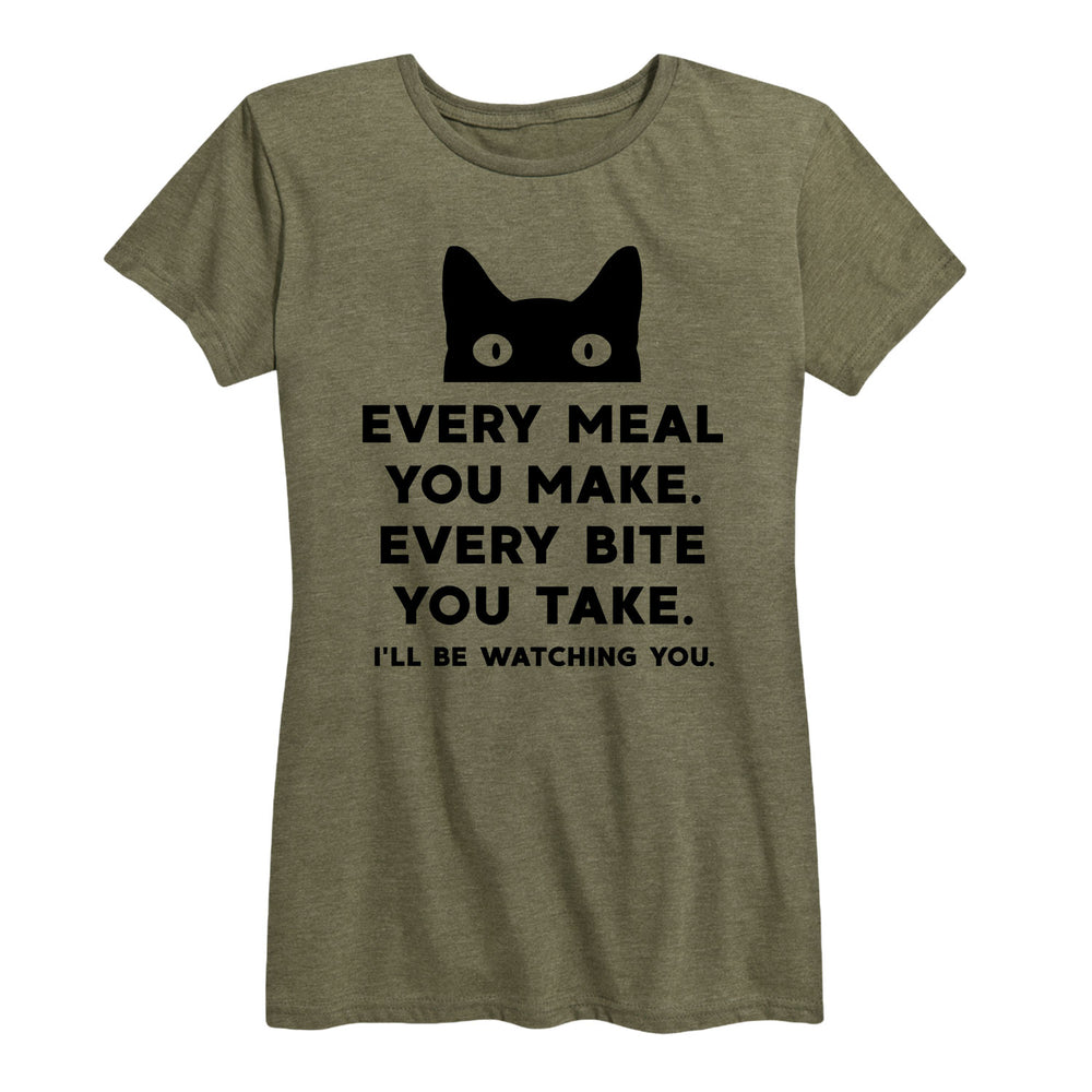 I'll Be Watching You Cat - Women's Short Sleeve T-Shirt