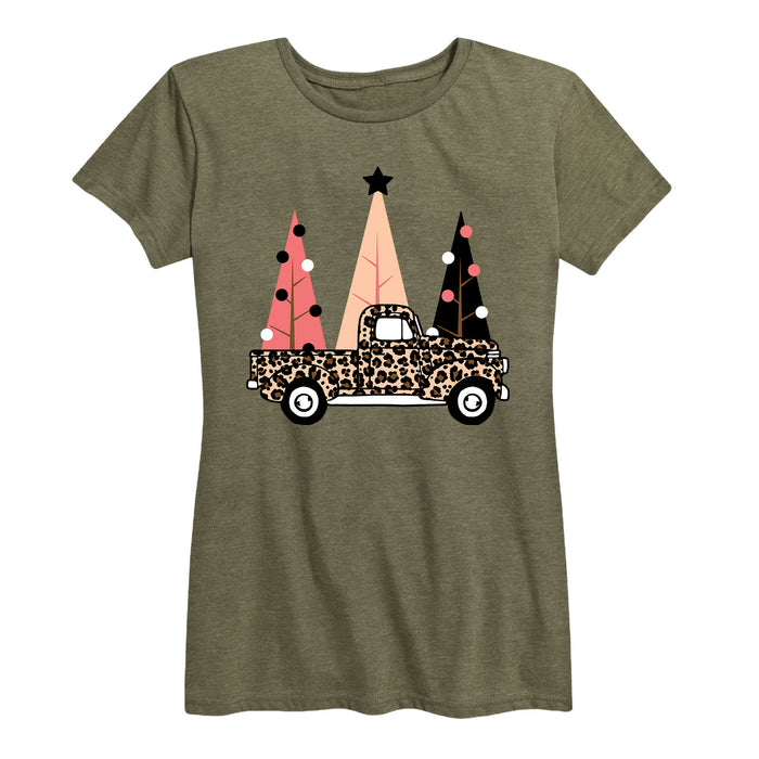 Cheetah Print Truck - Women's Short Sleeve T-Shirt