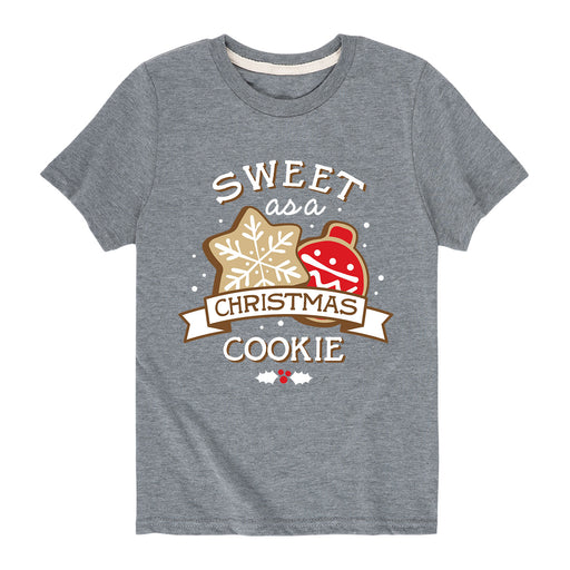 Sweet as a Christmas Cookie - Youth & Toddler Short Sleeve T-Shirt