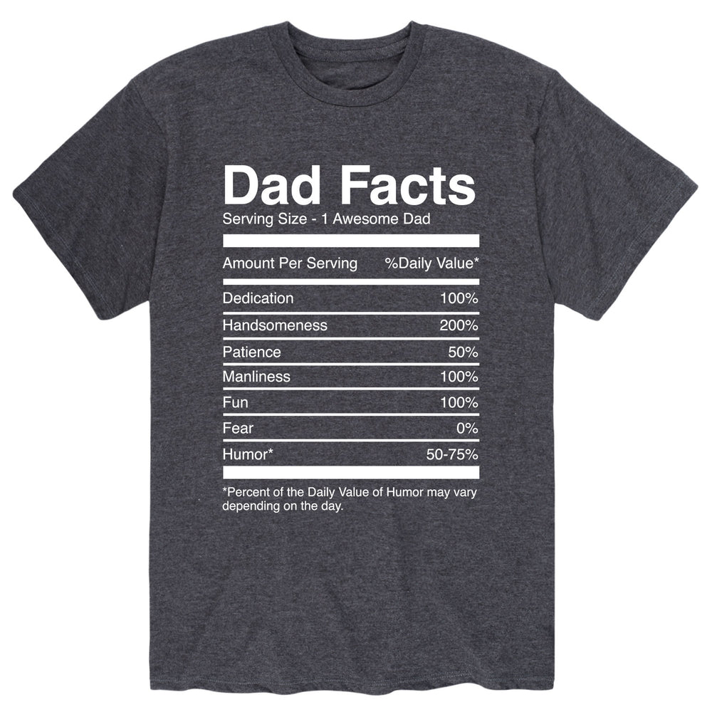 Dad Facts - Men's Short Sleeve T-Shirt