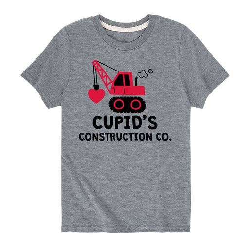 Cupid's Construction Co - Youth & Toddler Short Sleeve T-Shirt