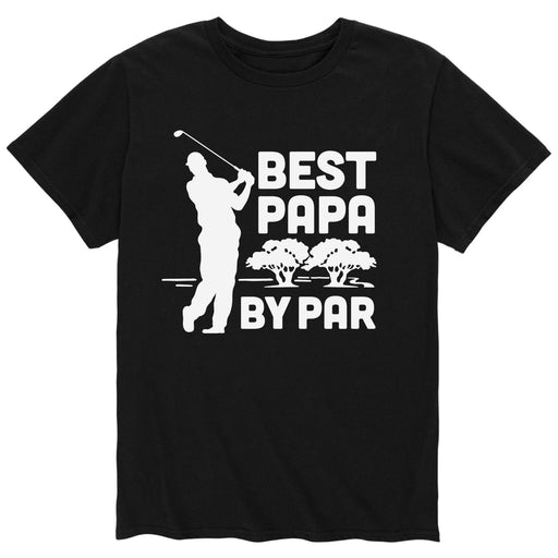 Best Papa by Par - Men's Short Sleeve T-Shirt