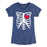 Ribcage And Heart - Youth & Toddler Girls Short Sleeve T-Shirt