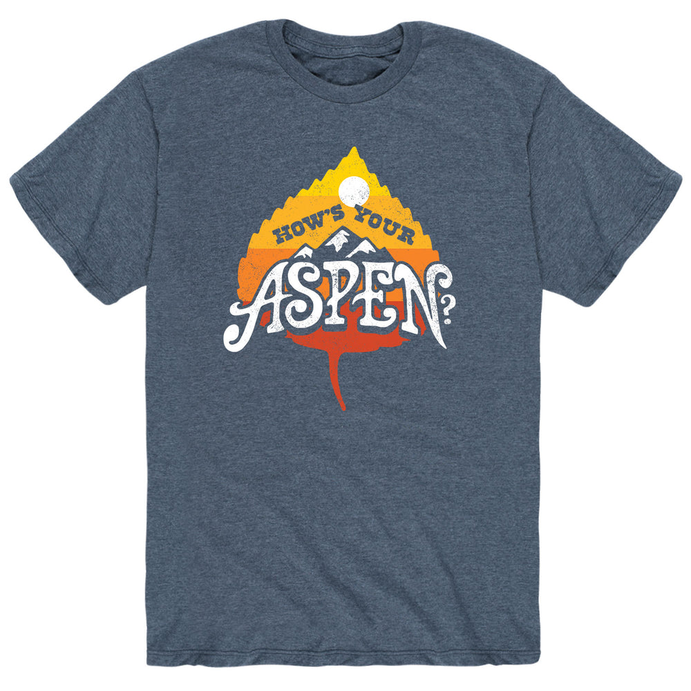 How's Your Aspen - Men's Short Sleeve T-Shirt