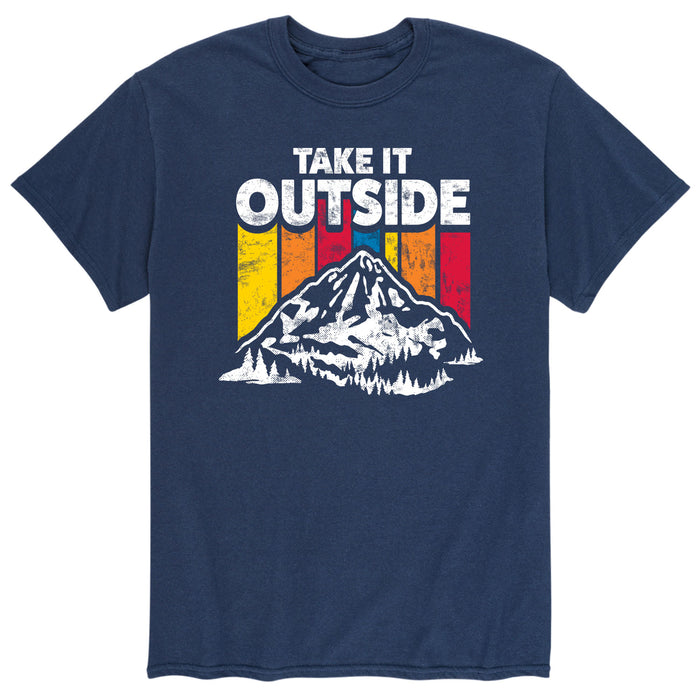 Take It Outside - Men 's Short Sleeve T-Shirt
