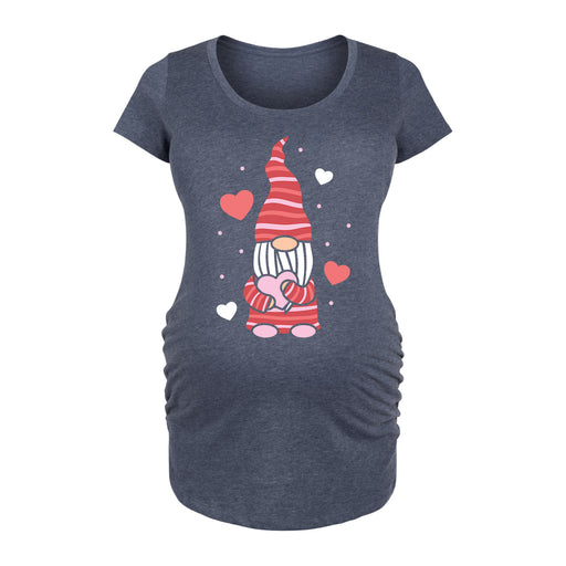 Valentine's Gnome - Maternity Short Sleeve T-Shirt