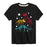 Colorful Dino Skeletons - Youth & Toddler Short Sleeve T-Shirt